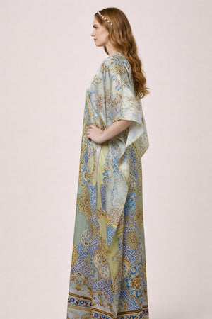 Ivory Lattice Kaftan - image 2