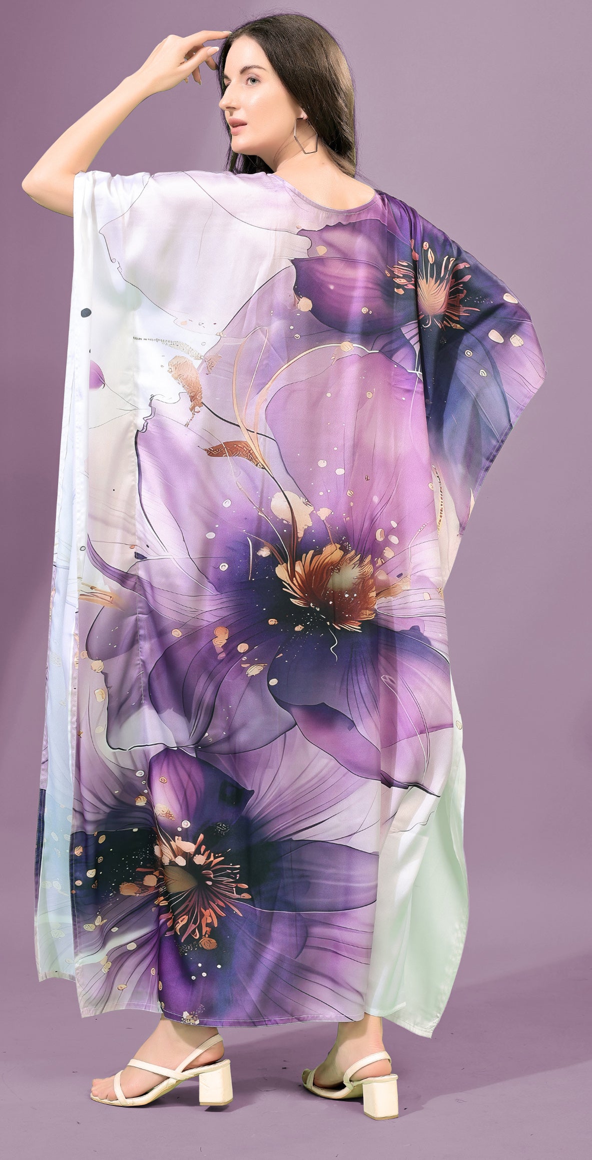 Royal Amethyst Kaftan Dress - image 3
