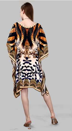 Wild Safari Animal Print Kaftan - image 3