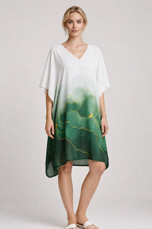 Verdant Calm Kaftan - image 1