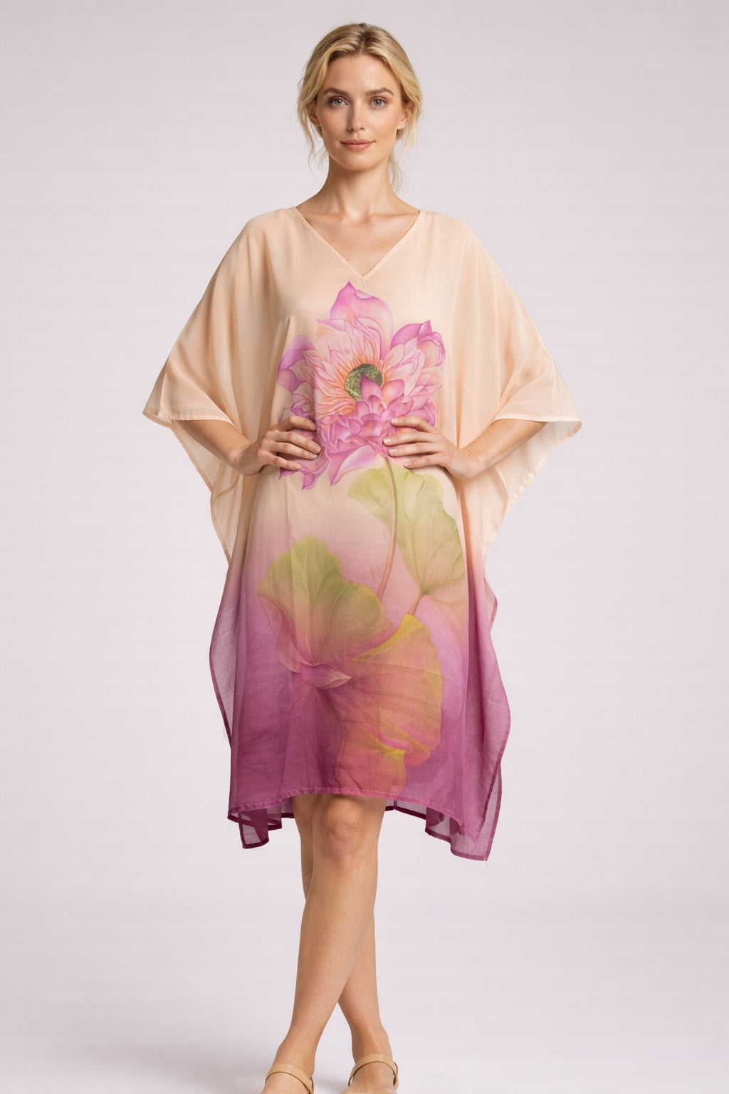 Blush Bloom Kaftan - image 1
