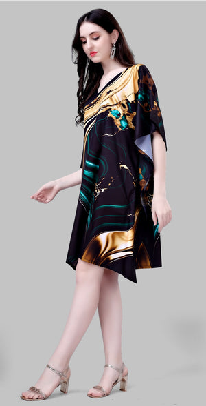 Midnight Marble Kaftan - image 1