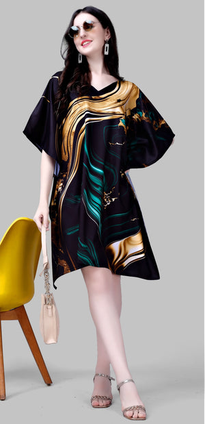 Midnight Marble Kaftan - image 2