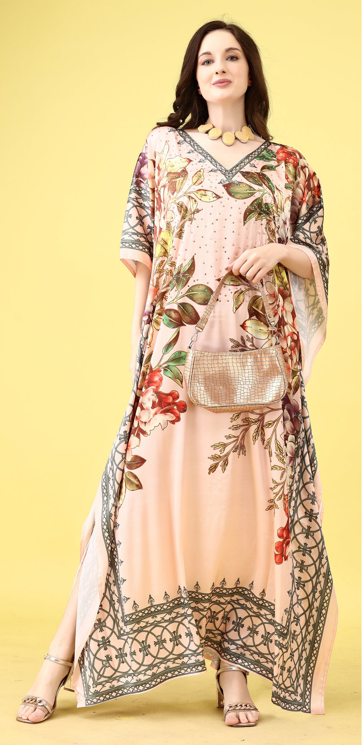 Tropicana Dream Printed Kaftan - image 2