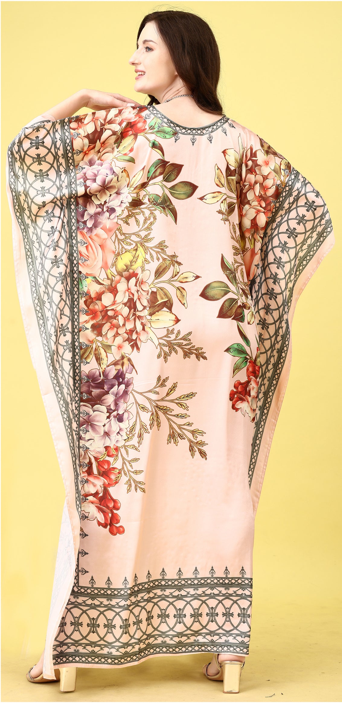 Tropicana Dream Printed Kaftan - image 3