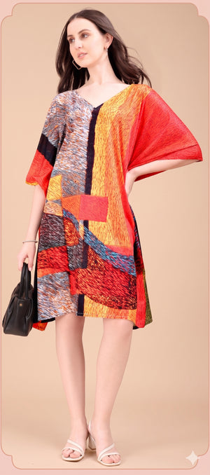Solar Ember Mini Kaftan - image 1