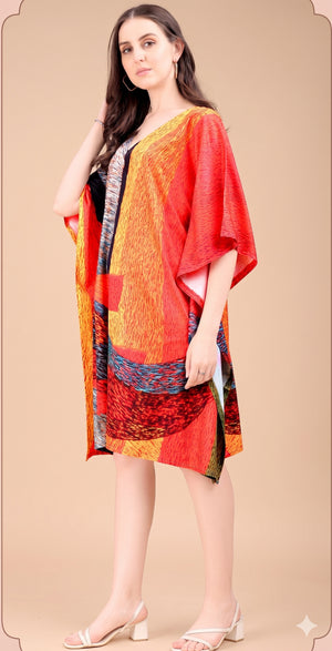 Solar Ember Mini Kaftan - image 3