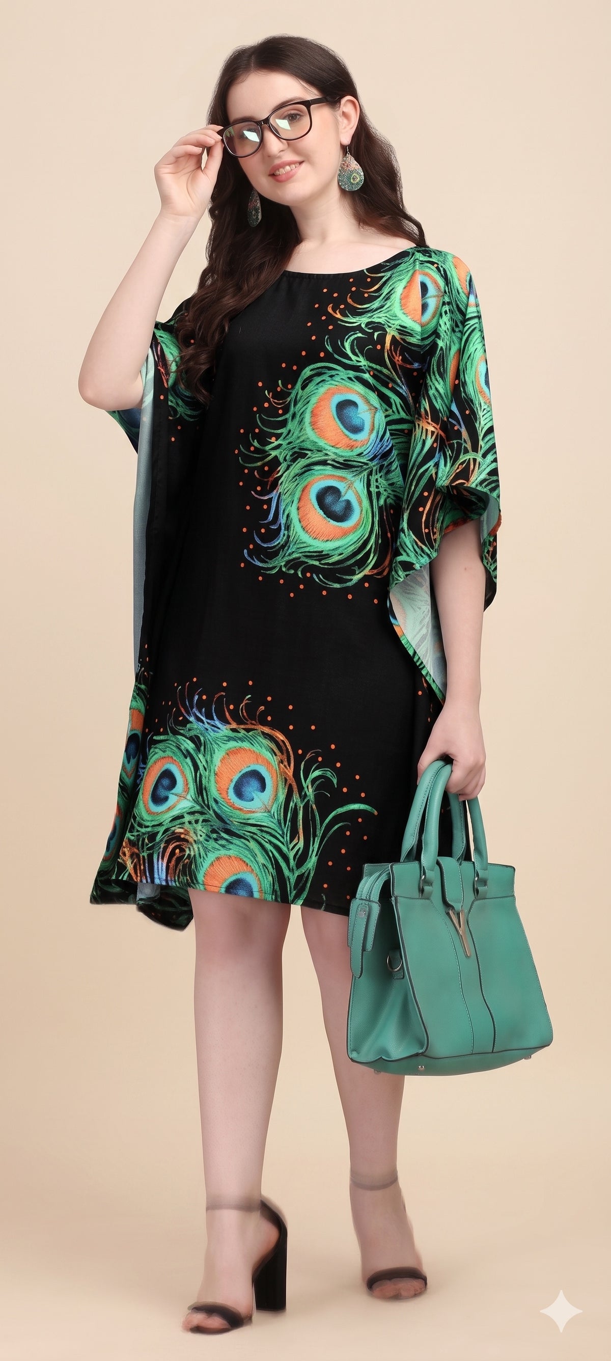 Emerald Mayura Mini Kaftan - image 3