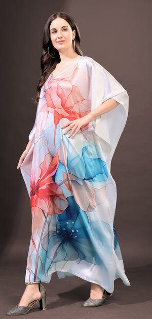 Serene Sky Printed Kaftan - image 2