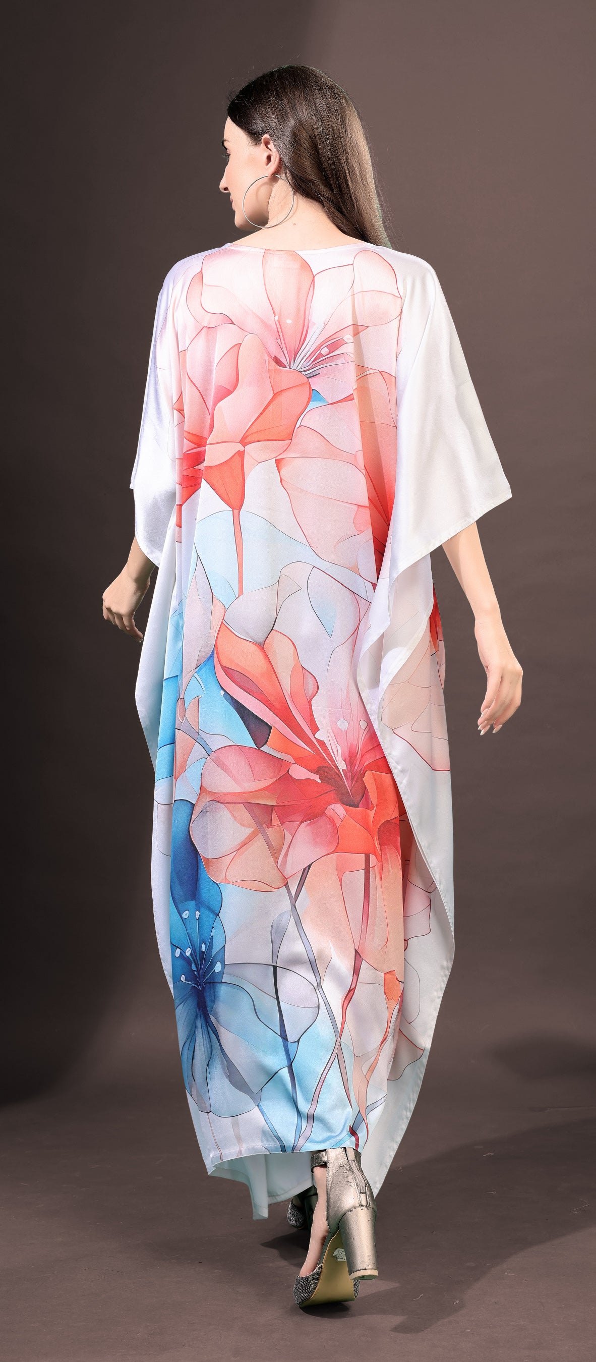 Serene Sky Printed Kaftan - image 3
