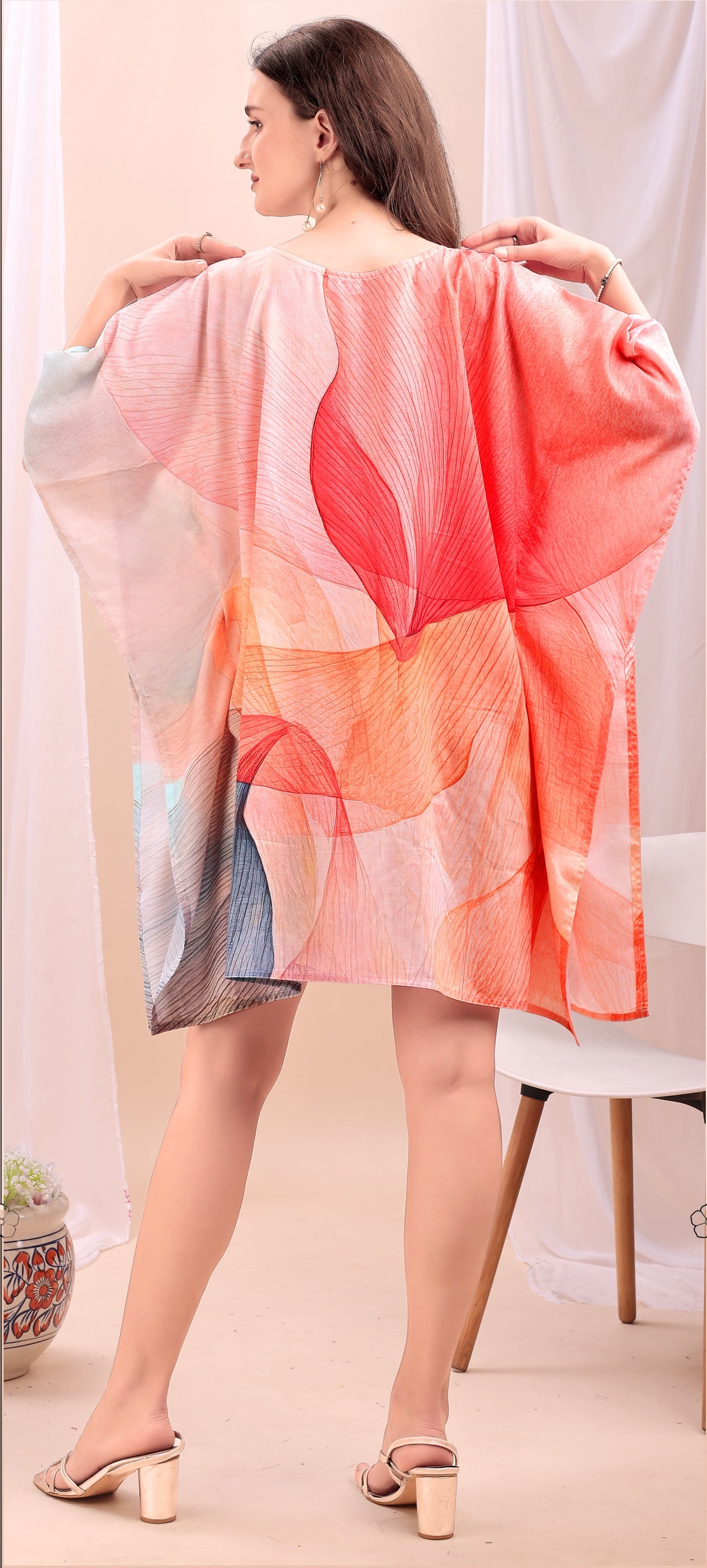 Sunrise Mela Cotton Kaftan - image 3