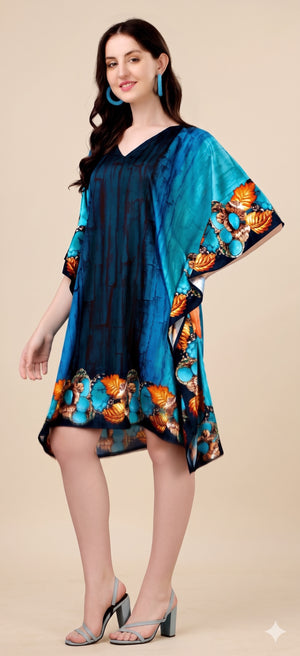 Midnight Lagoon Mini Kaftan - image 2