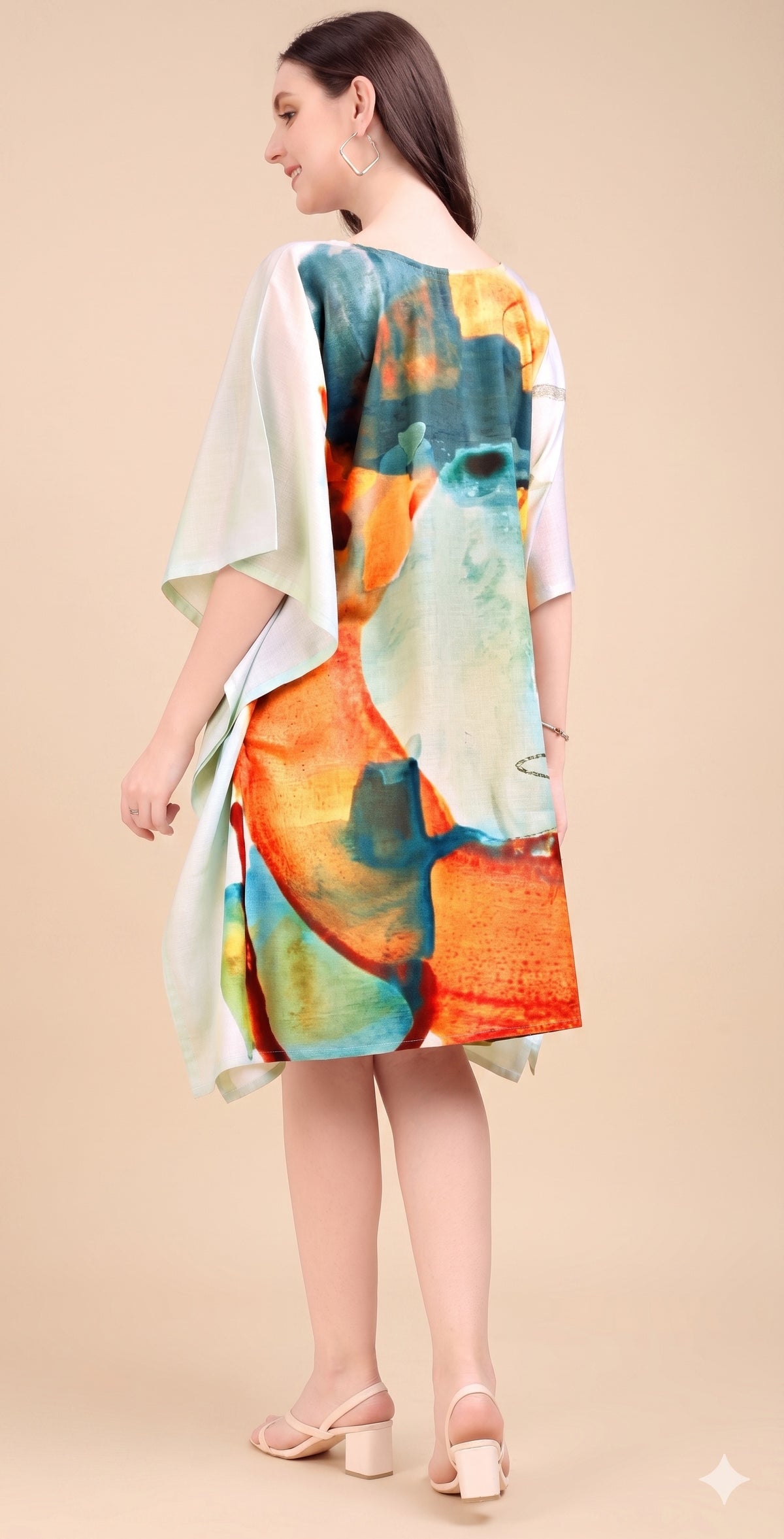 Aurora Canvas Mini Kaftan - image 2