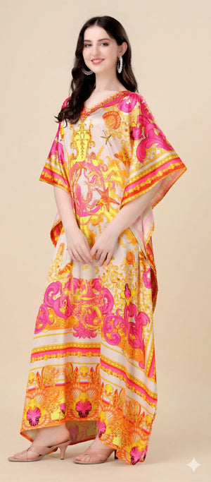 Coral Tide Kaftan - image 2