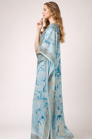 Azure Reverie Kaftan - image 2