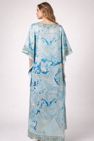 Azure Reverie Kaftan - image 3