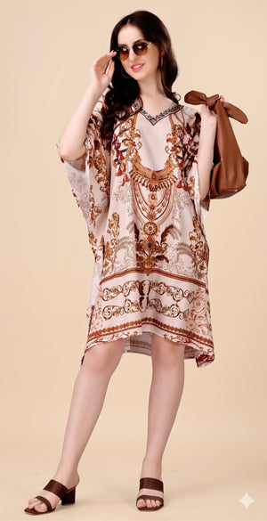 Blush Palazzo Mini Kaftan - image 1