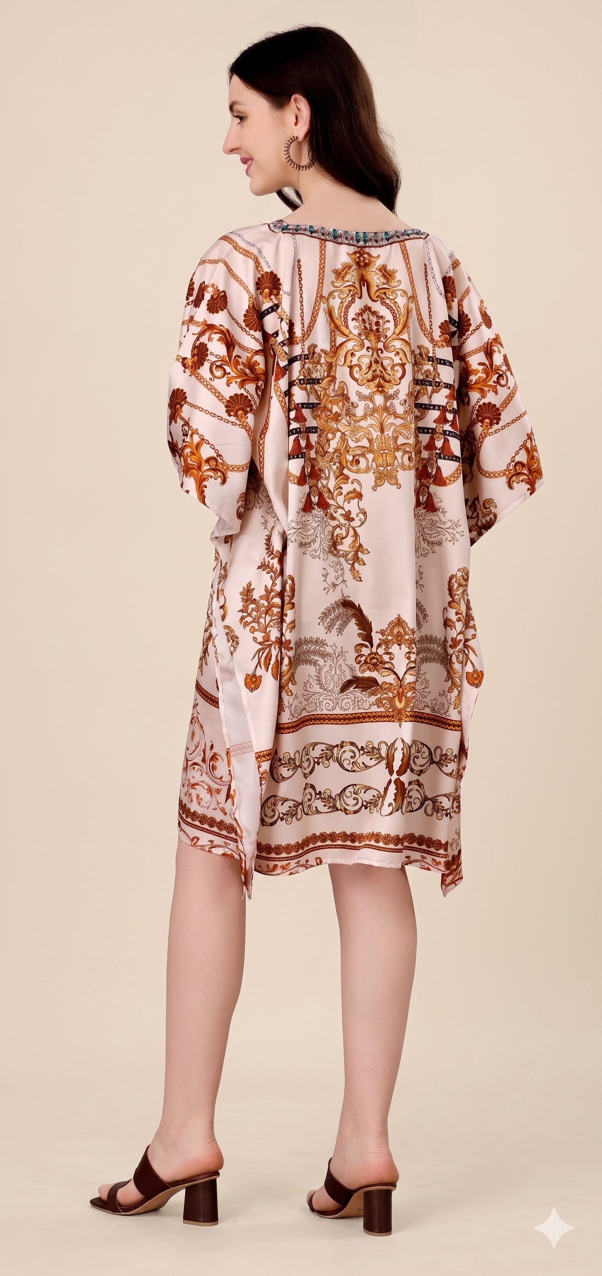 Blush Palazzo Mini Kaftan - image 2