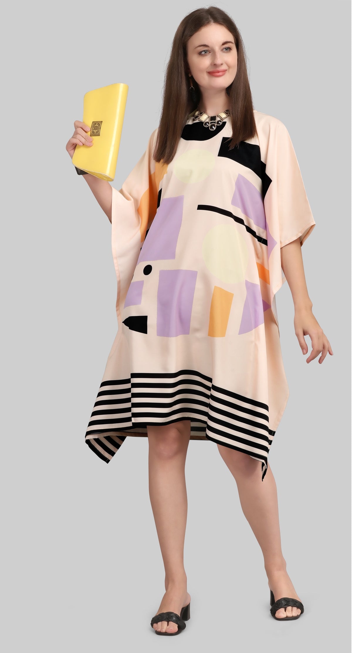 Pastel Play Kaftan - image 1