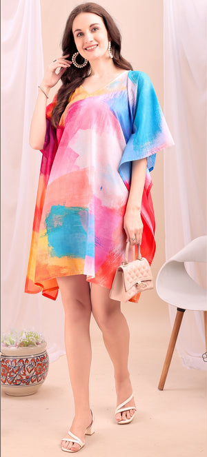 Blush Petala Cotton Kaftan - image 1