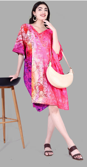 Rang Rhapsody Cotton Kaftan - image 1