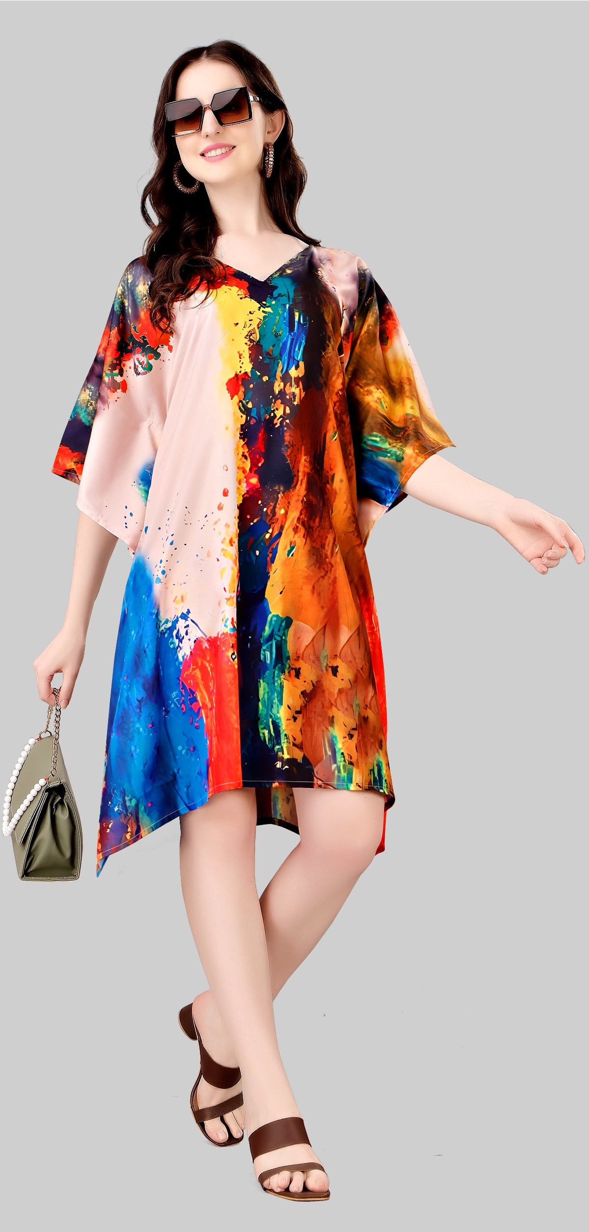 Canvas Carnival Cotton Kaftan - image 3