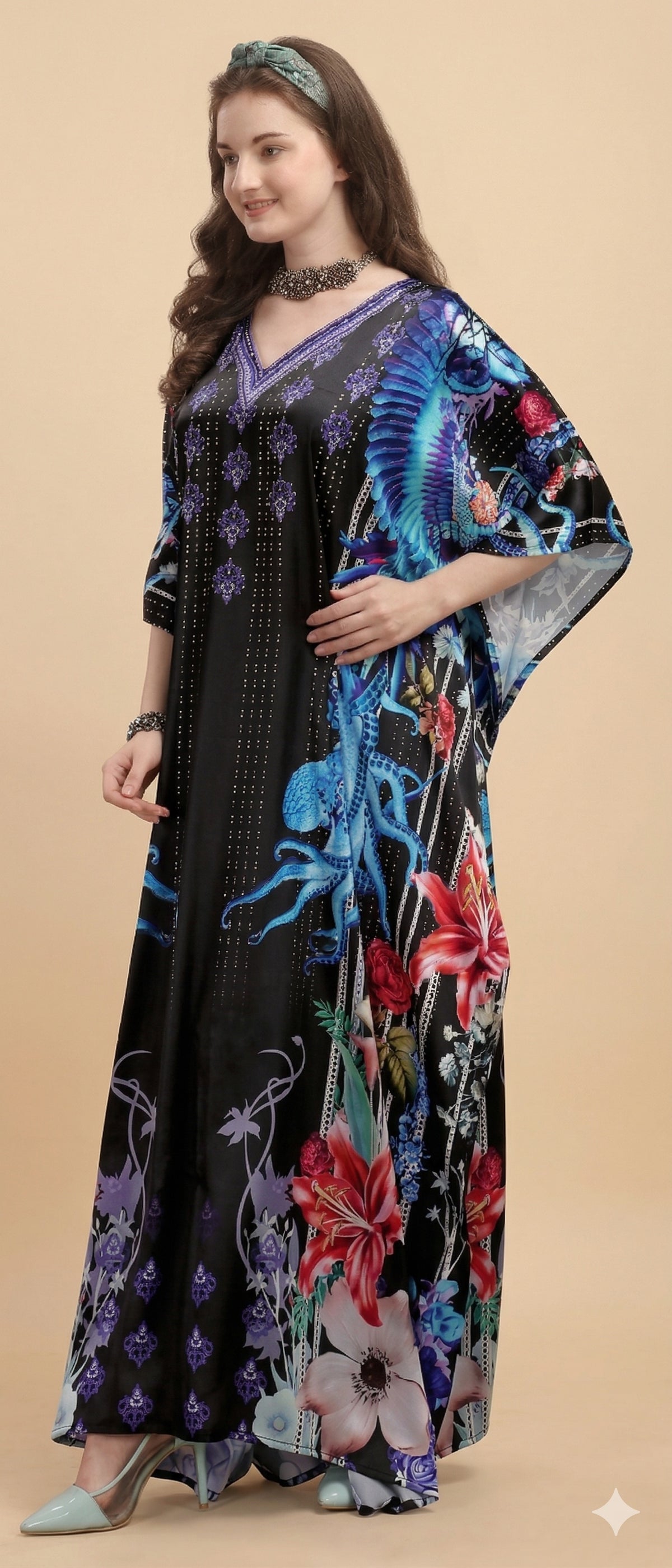 Midnight Aviary Kaftan - image 3
