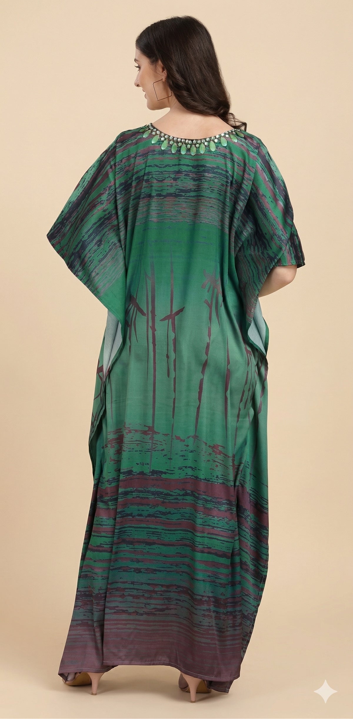 Emerald Drift Kaftan - image 2