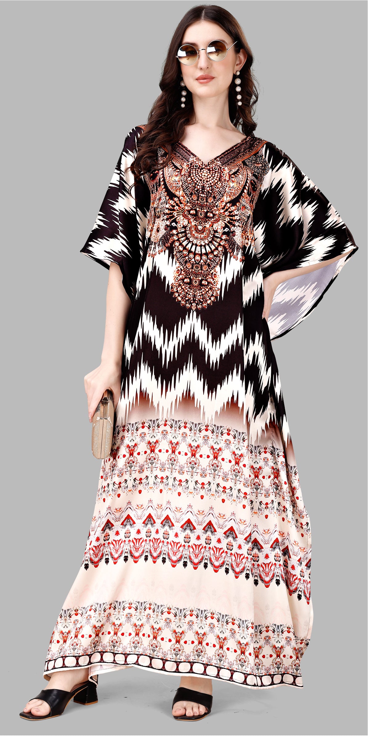 Ink Reverie Printed Kaftan - image 1