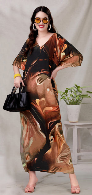 The Art of Chaos Printed Kaftan - image 3