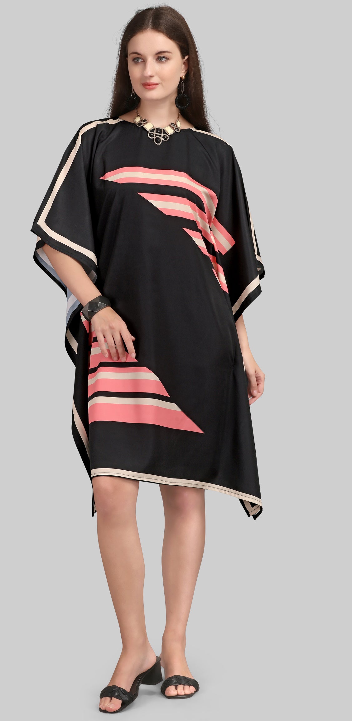 Mystic Waves Abstract Kaftan - image 3
