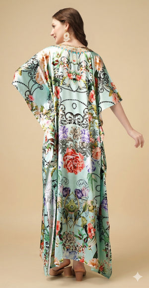Mint Blossom Kaftan - image 2