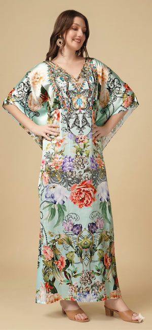 Mint Blossom Kaftan - image 3