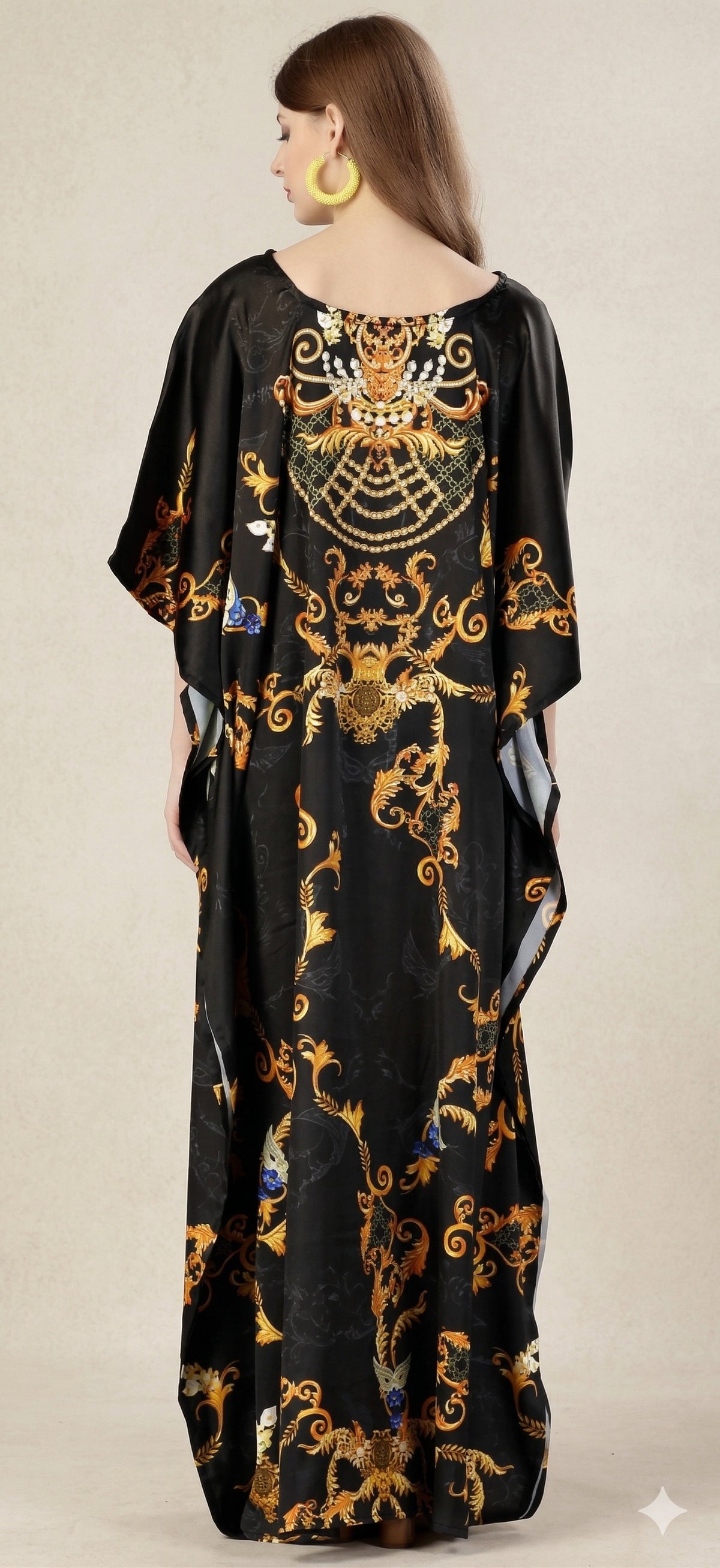 Noir Aurelia Kaftan - image 2