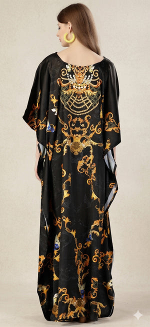Noir Aurelia Kaftan - image 2