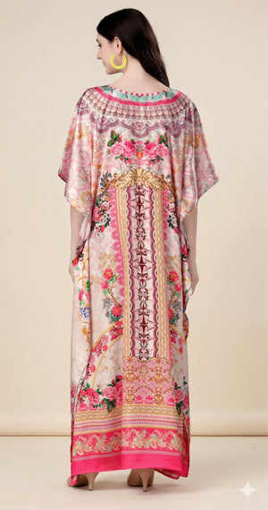 Rosé Mehfil Kaftan - image 3