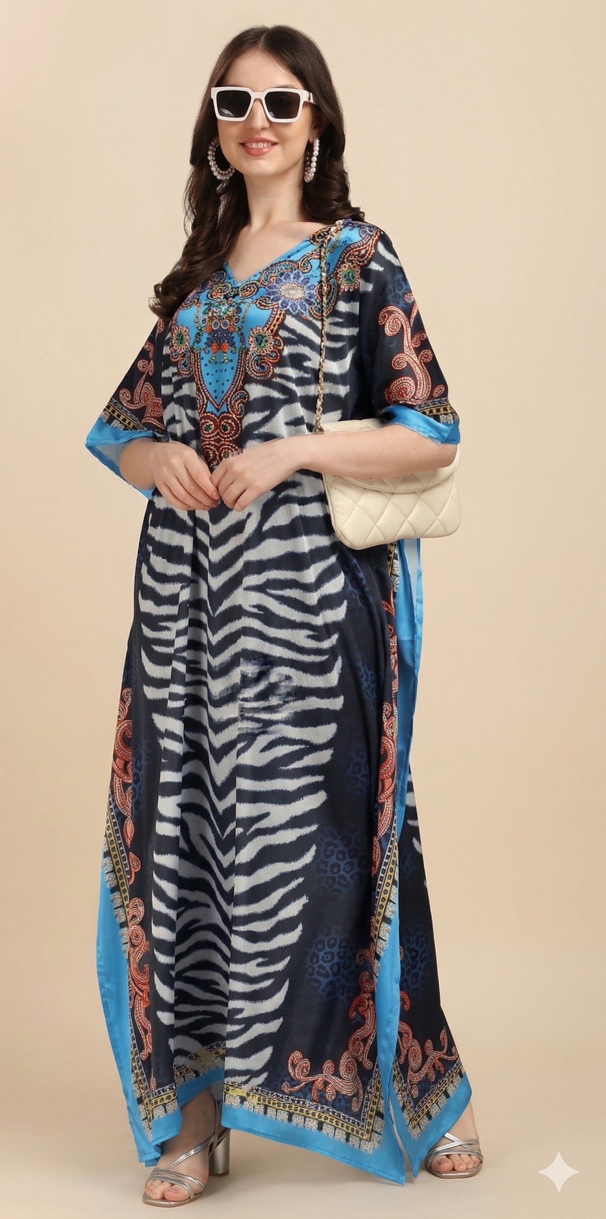 Ocean Safari Kaftan - image 1