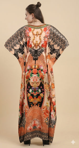 Saffron Bloom Kaftan - image 2