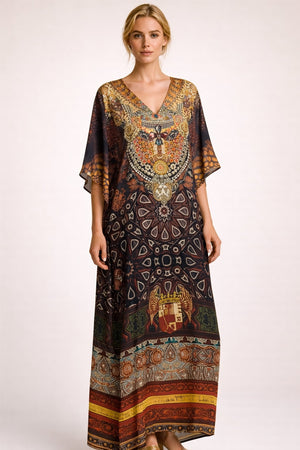 Nocturne Mosaic Kaftan - image 1
