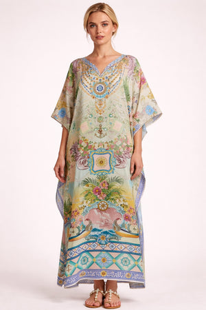 Pastel Voyage Kaftan - image 1