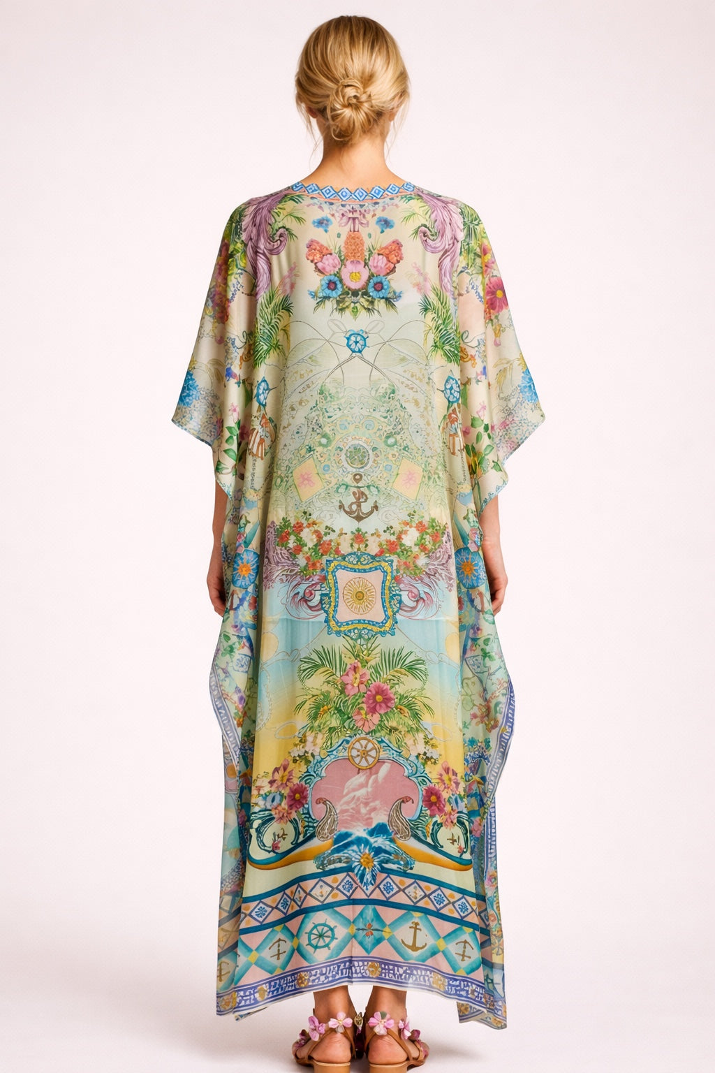 Pastel Voyage Kaftan - image 3
