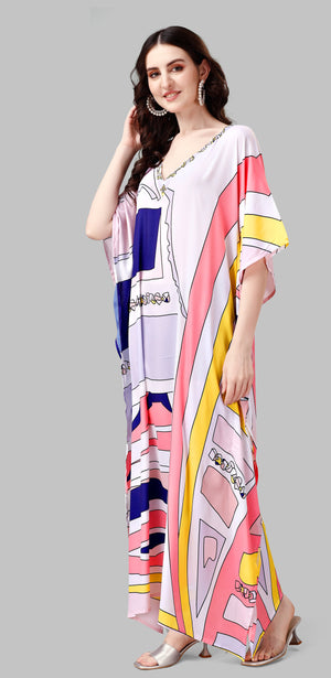 Dancing Pigments Kaftan - image 1