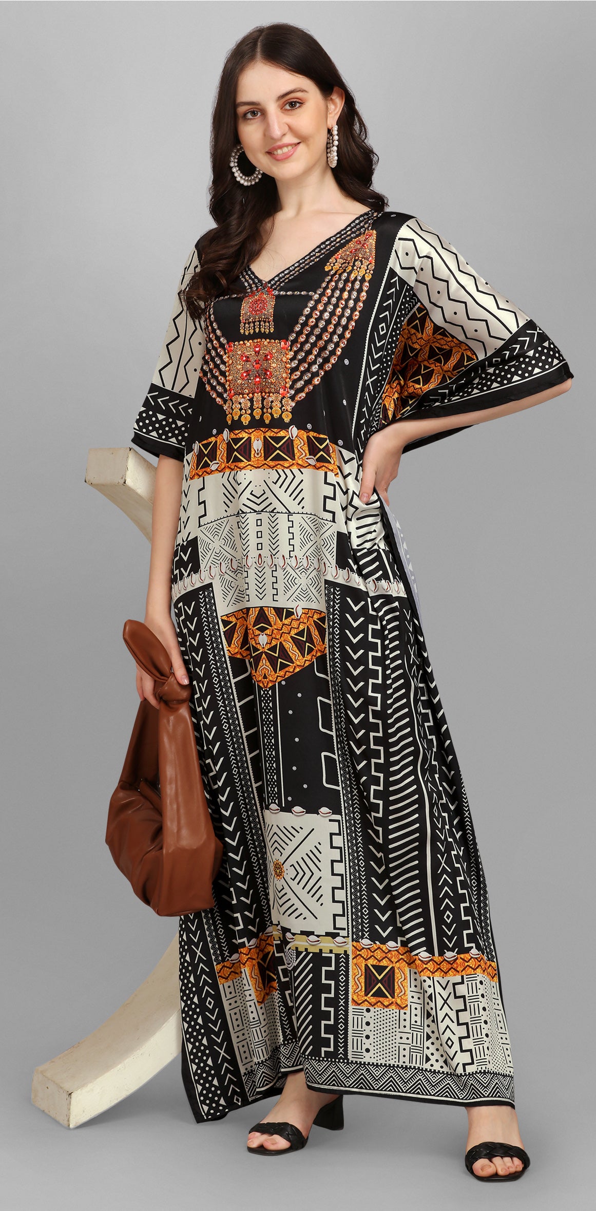 Tribal Muse Statement Kaftan - image 2