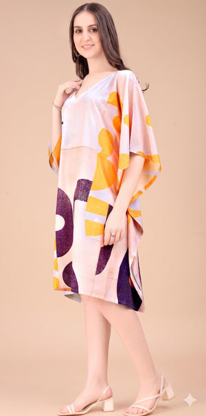 Peach Solstice Mini Kaftan - image 2