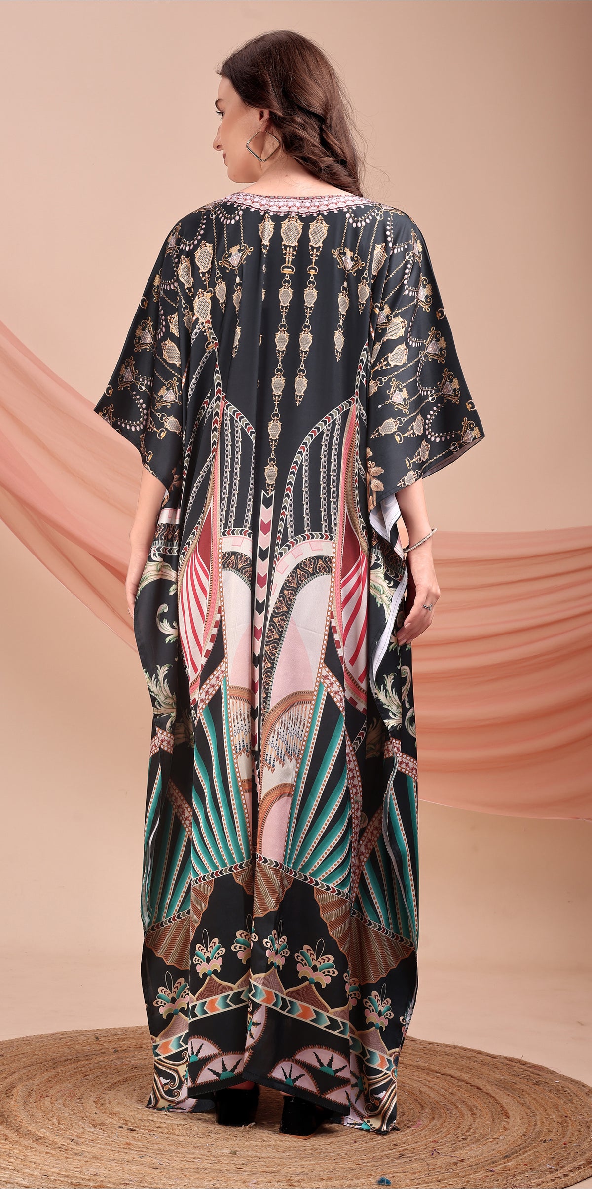 Noir Muse Kaftan - image 2