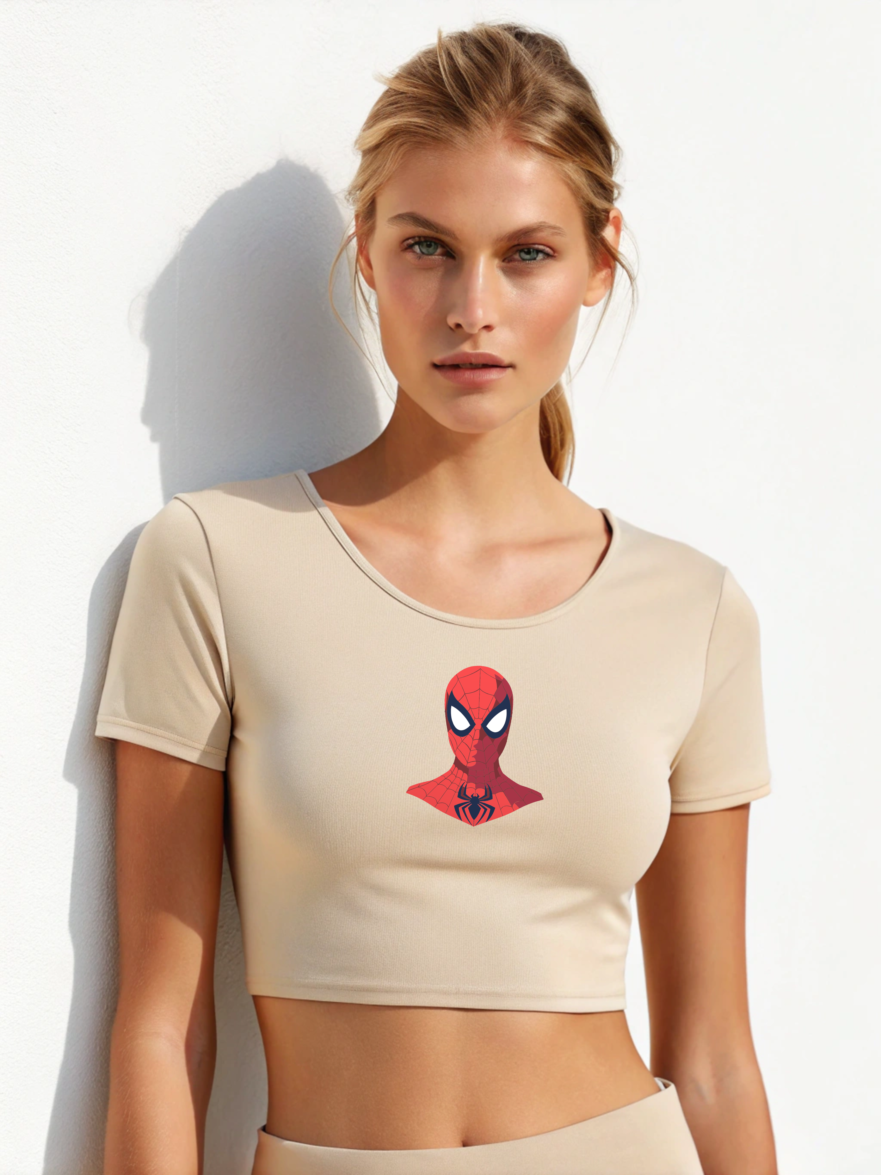 SpiderStyle: Classic Spidey Women’s Crop Top