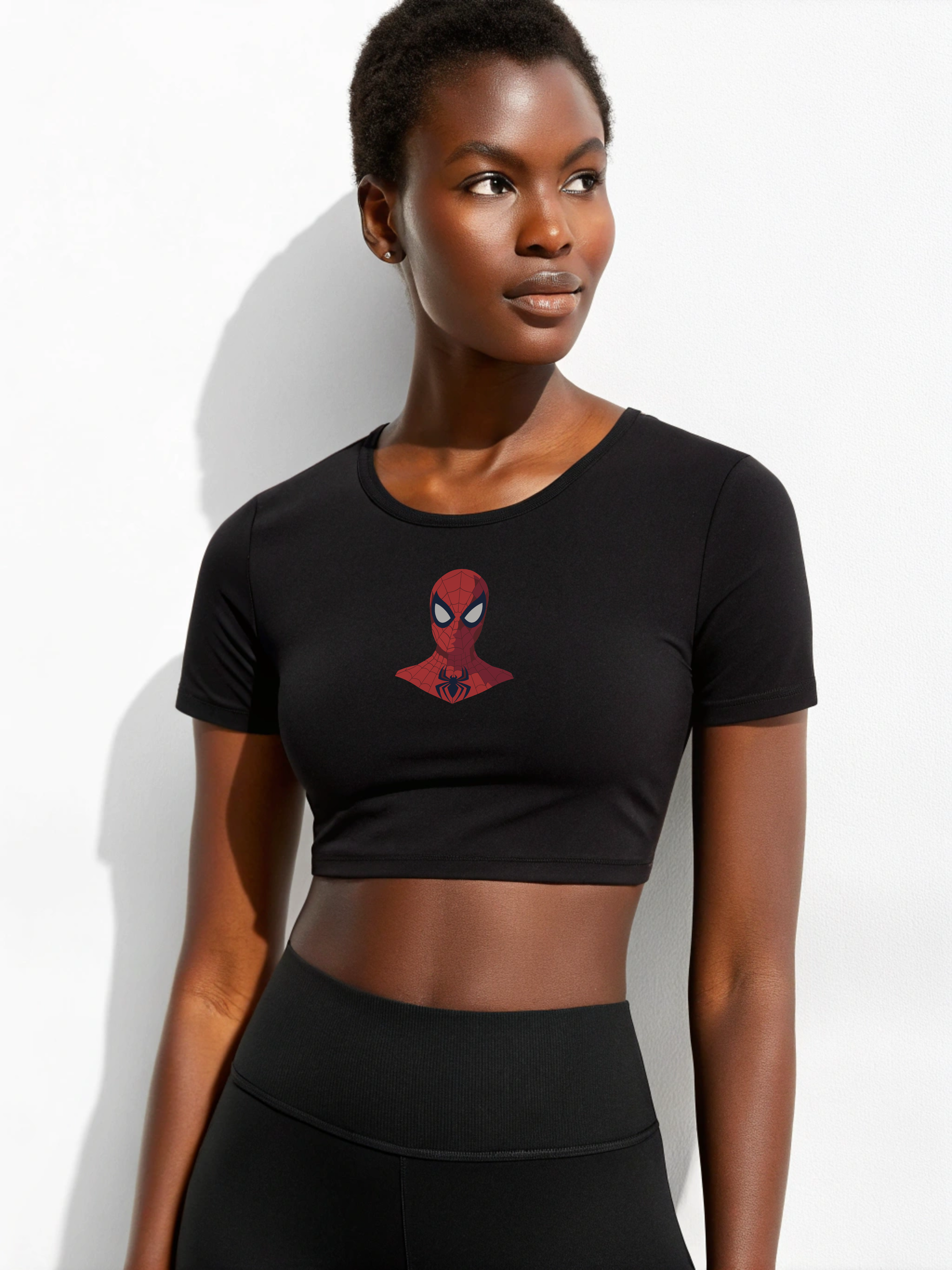 SpiderStyle: Classic Spidey Women’s Crop Top
