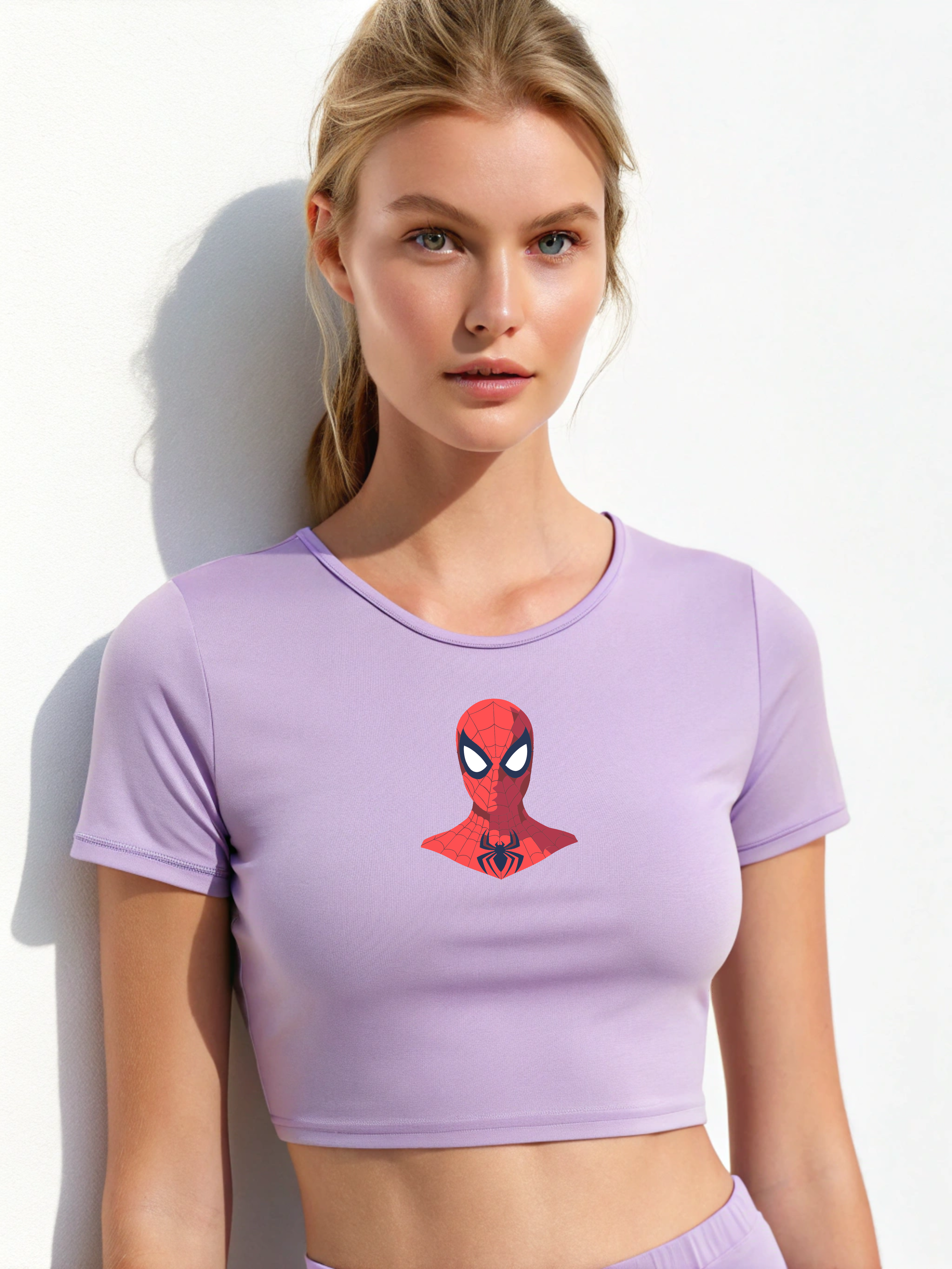 SpiderStyle: Classic Spidey Women’s Crop Top