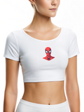 SpiderStyle: Classic Spidey Women’s Crop Top