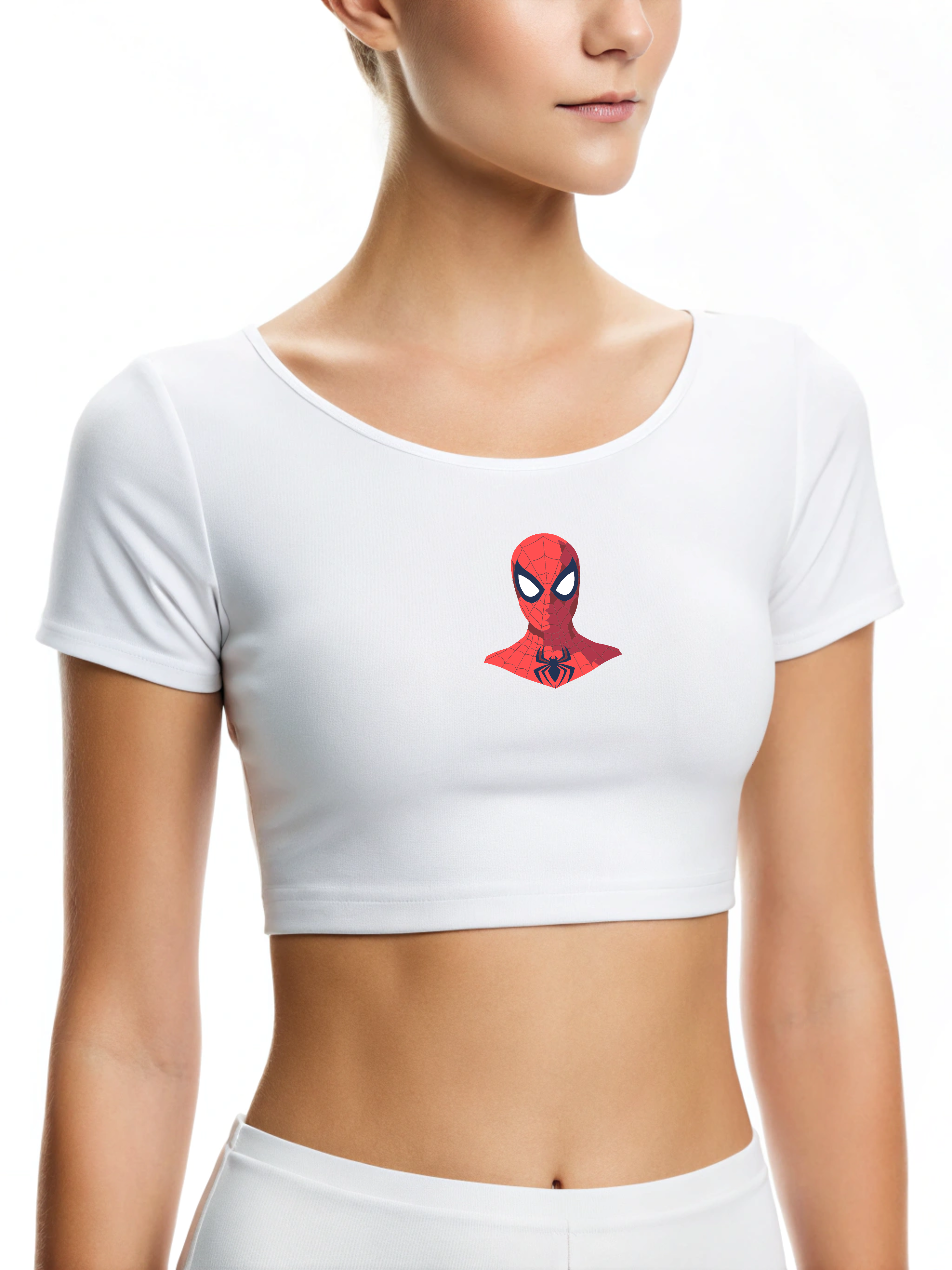 SpiderStyle: Classic Spidey Women’s Crop Top